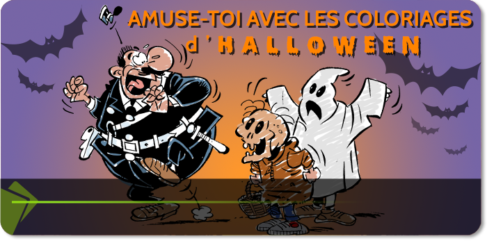 COLORIAGES D'HALLOWEEN