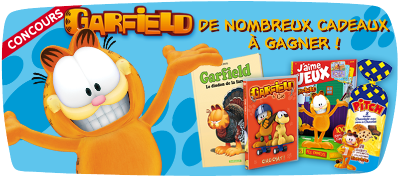 Découvre l'actualité de Garfield