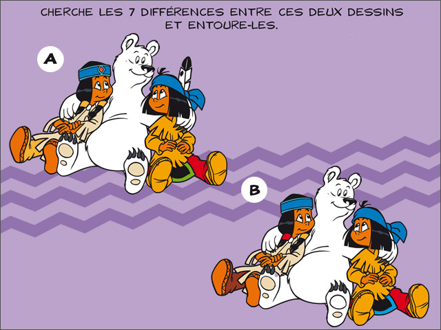 7 différences