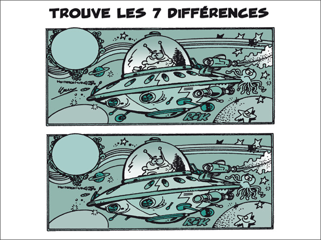 7 différences