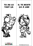 Marque-page Le Petit Spirou