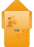 Enveloppe Garfield