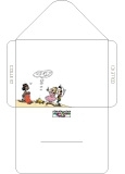 Enveloppe Lucky Luke