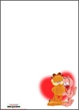 Papier à lettres Garfield