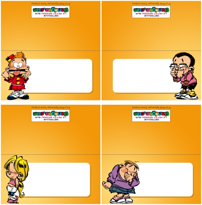 Papertoy Le Petit Spirou