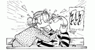 Coloriage Joyeuse Saint-Valentin