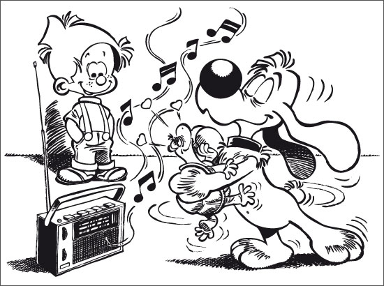 Coloriage Cours de danse Bandgee cours danse