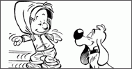 Coloriage Boule et Bill