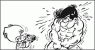 Coloriage L'incroyable Hulk