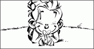 Coloriage Le Petit Spirou