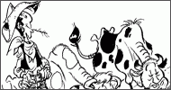 Coloriage Lucky Luke