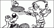 Coloriage tennis