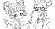 Coloriage Les Elfées