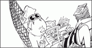 Coloriage C'est les vacances