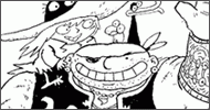 Coloriage Sardine de l'espace