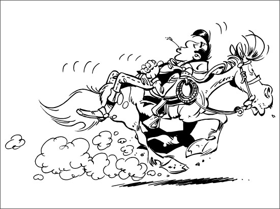 lucky luke et jolly jumper