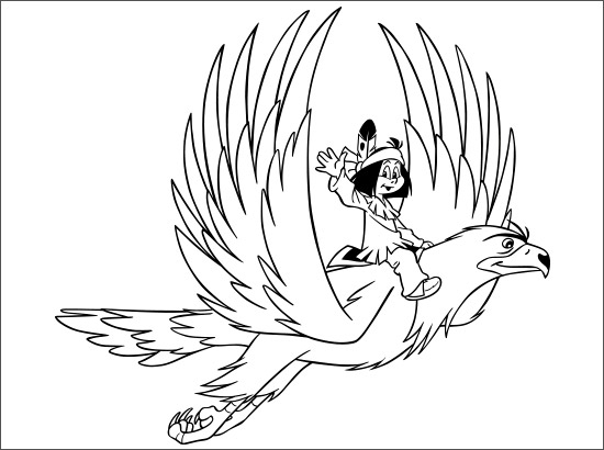 yakari et grand aigle