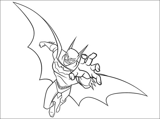 Coloriage Batman Coloriage Batman