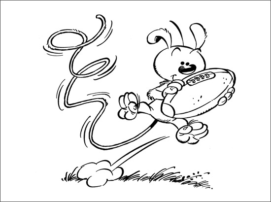 Coloriage Rugby A Imprimer