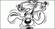 Coloriage Bill dingue