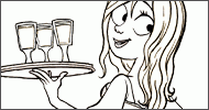 Coloriage Anne