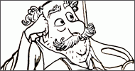 Coloriage Le roi