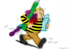 Coloriage Coloriage de Axou
