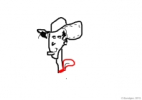 Coloriage Dessin de toine