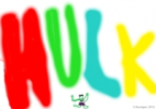 Coloriage Dessin de hulk