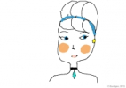 Coloriage Dessin de selena02