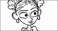 Coloriage La princesse