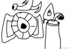 Coloriage Dessin de nelsonBG
