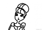 Coloriage Dessin de selena02