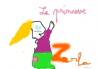 Coloriage Dessin de princess