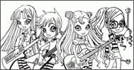 Coloriage Les Elfées