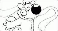 Coloriage Bidule