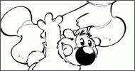 Coloriage Bidule