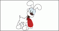 Coloriage Odie