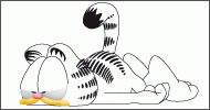 Coloriage Garfield