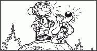 Coloriage Boule de neige