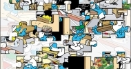 Les Schtroumpfs : Puzzle