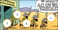 Lucky Luke : Braquages des Frères Dalton