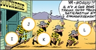 Lucky Luke : Braquages des Frères Dalton