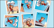Le Petit Spirou : Attention à l'atterrissage