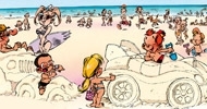 Fond ecran Le Petit Spirou 1
